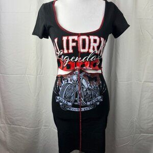 Edgy Mini Dress with cutouts